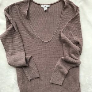 BP THIN KNIT MAUVE SWEATER SZ XS